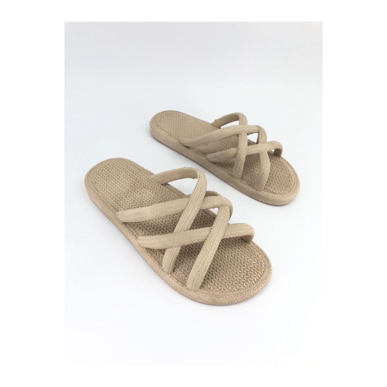 

Женские водные образы Summer Pool Sea Bath Beach And Daily Slips-gold Step Shoes