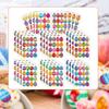 32x Easter Egg Stickers Party Decoration Novelty Scrapbooking Decorative Decals