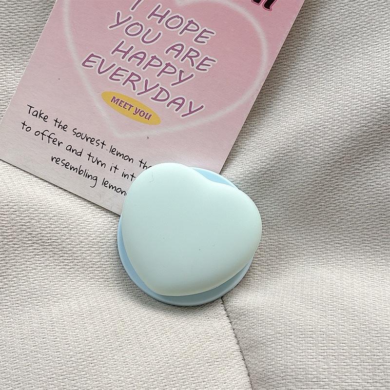 Mobile Phone Airbag Holder Magnetic Suction For Apple Magsafe Ring Simple Love