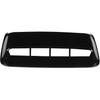 Aramox ABS Carbon Fiber Hood Scoop Cover, Universal Car Bonnet Vent, Glossy Black, for Automobile Modification