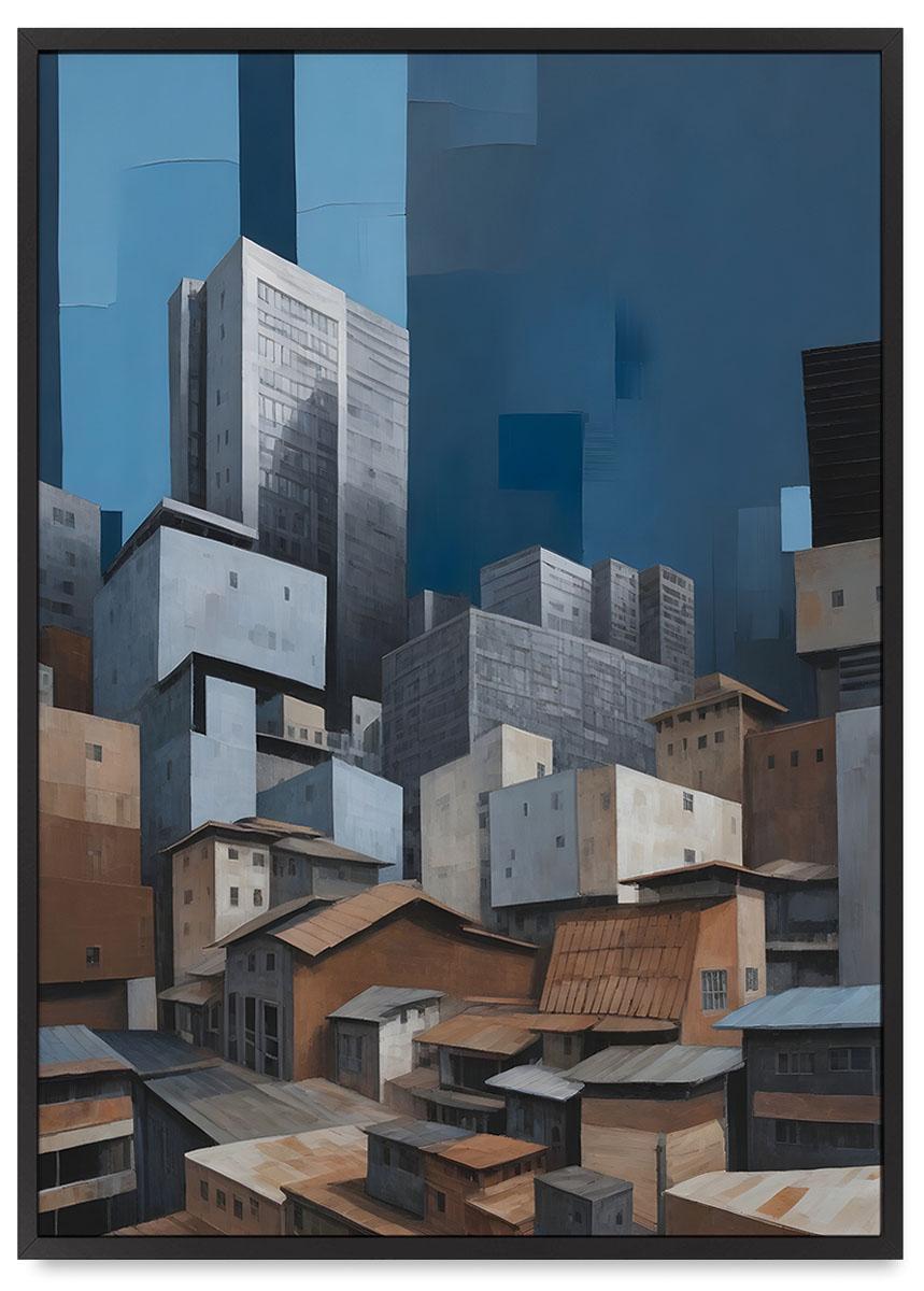 

Постер у рамці будівлі архітектура 21x30 cm