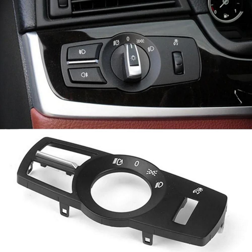 1× Headlight Lamp Switch Cover Panel Trim For BMW 5 6 7 Series X3 X4 61319192744