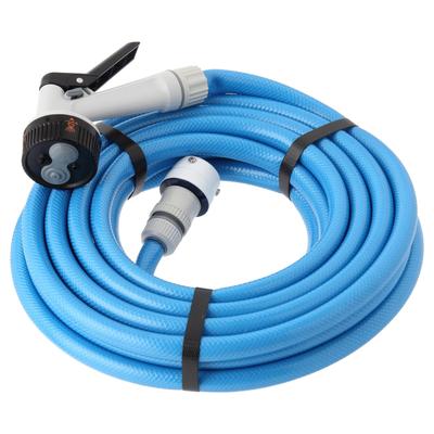 Iris Ohyama Hose Parts Pistolet do cięcia węży z gwintem odpornym na ciśnienie z klamrą 10 m niebieski 15