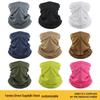 Breathable Quick-Dry Neck Gaiter: Outdoor Cycling Face Mask & Mesh Neck Warmer Headscarf