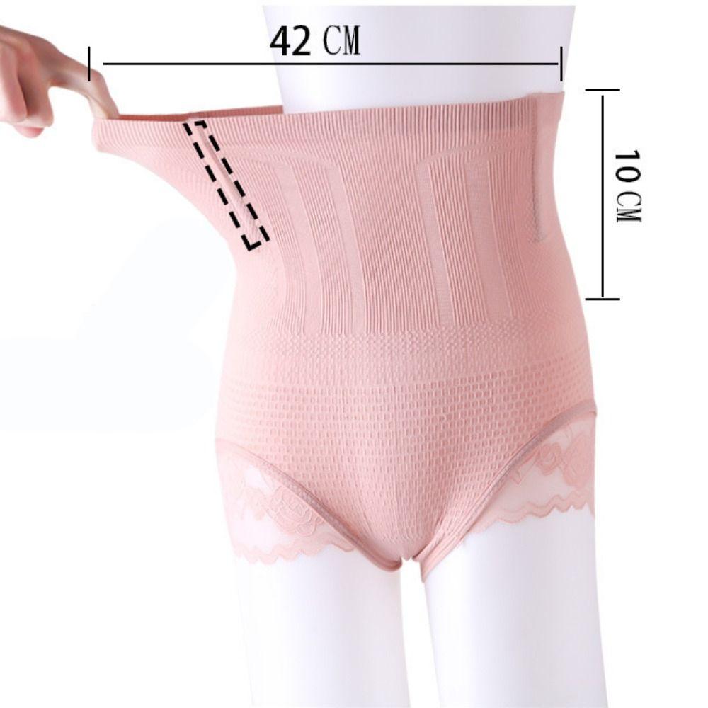 Elastic High Waist Postpartum Body Shaper Shapewear Large Size Seamless Underpants Waist Trainer Panties Butt Lifter Briefs Lady
