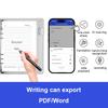 Factory Direct  Smart Writing Sync Pen Writing Tablet Set Electronic Cloud Notebook With Cloud Pen Connect App