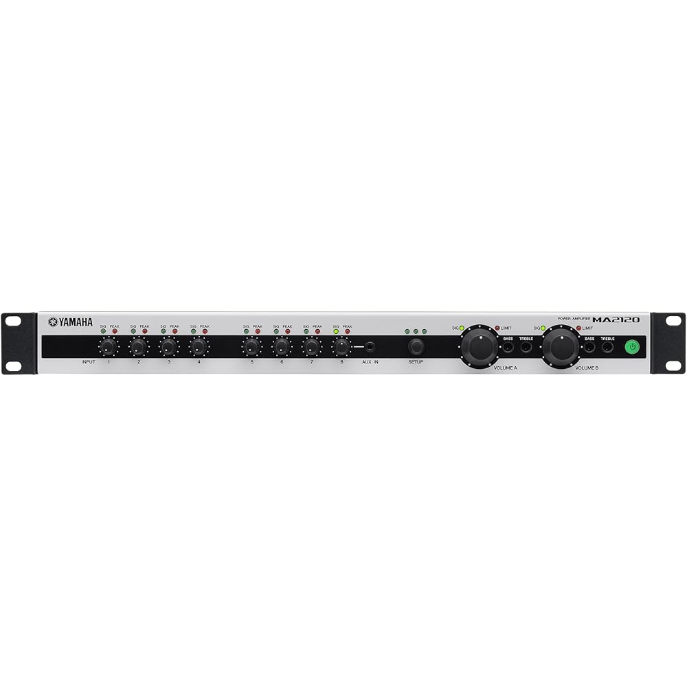 Yamaha MA2120 Class-D Power Amplifier with Mixing Function