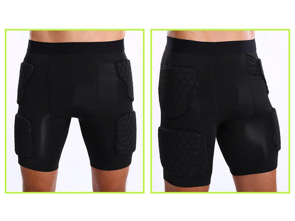 Honeycomb Compression Impact Shorts for Basketball & Football