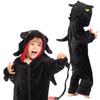 Dětské pyžamo kigurumi onesie drak Šklíba černý 115-125