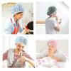 1-40PCS EVA Rustic Waterproof Shower Cap Thickened Matte Finish Random Design Makeup Protector Bathroom Accessories