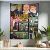 BBully GAME Anime Hanging Bohemian Tapestry Indian Buddha Wall Decoration Witchcraft Bohemian Hippie Cheap Hippie Wall Hanging