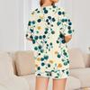 Women's Casual 2 Piece Short Sleeve Top And Shorts Matching Pajamas Set
