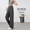 Women's High-Waist Wide-Leg Suit Pants