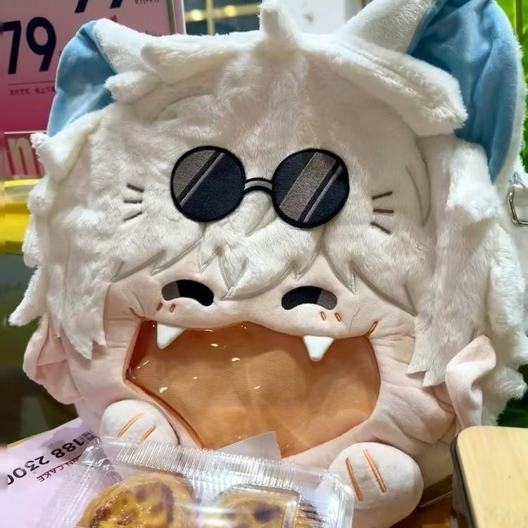 Transparent Gojo Satoru Itabag Anime Plush Backpack Leisure Travel School And