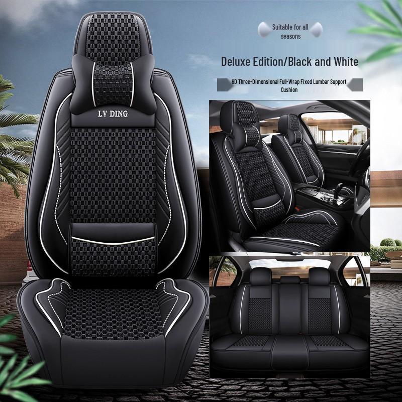 Yida Qijun Qida Bluebird Qashqai Ice Silk Car Seat Cushion - All-Season Full Wrap Cover