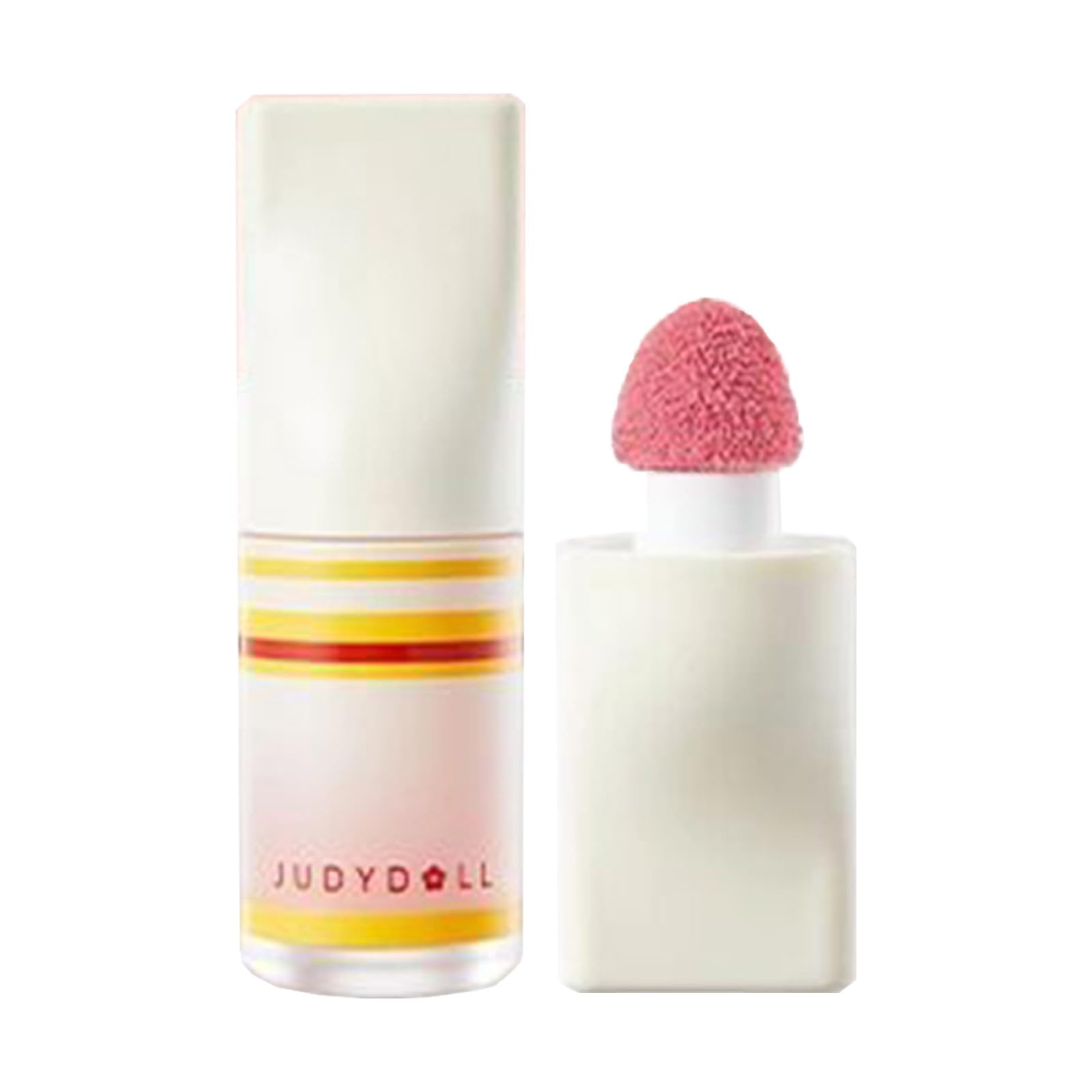 Judy Doll Liquid Cheek: Natural flush, glossy finish, beginner-friendly, translucent, soft look.