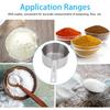 Stainless Steel Measuring Cup Dual Pour Mouth Baking Dosing Spoon Measuring Scoop  Food Ingredients