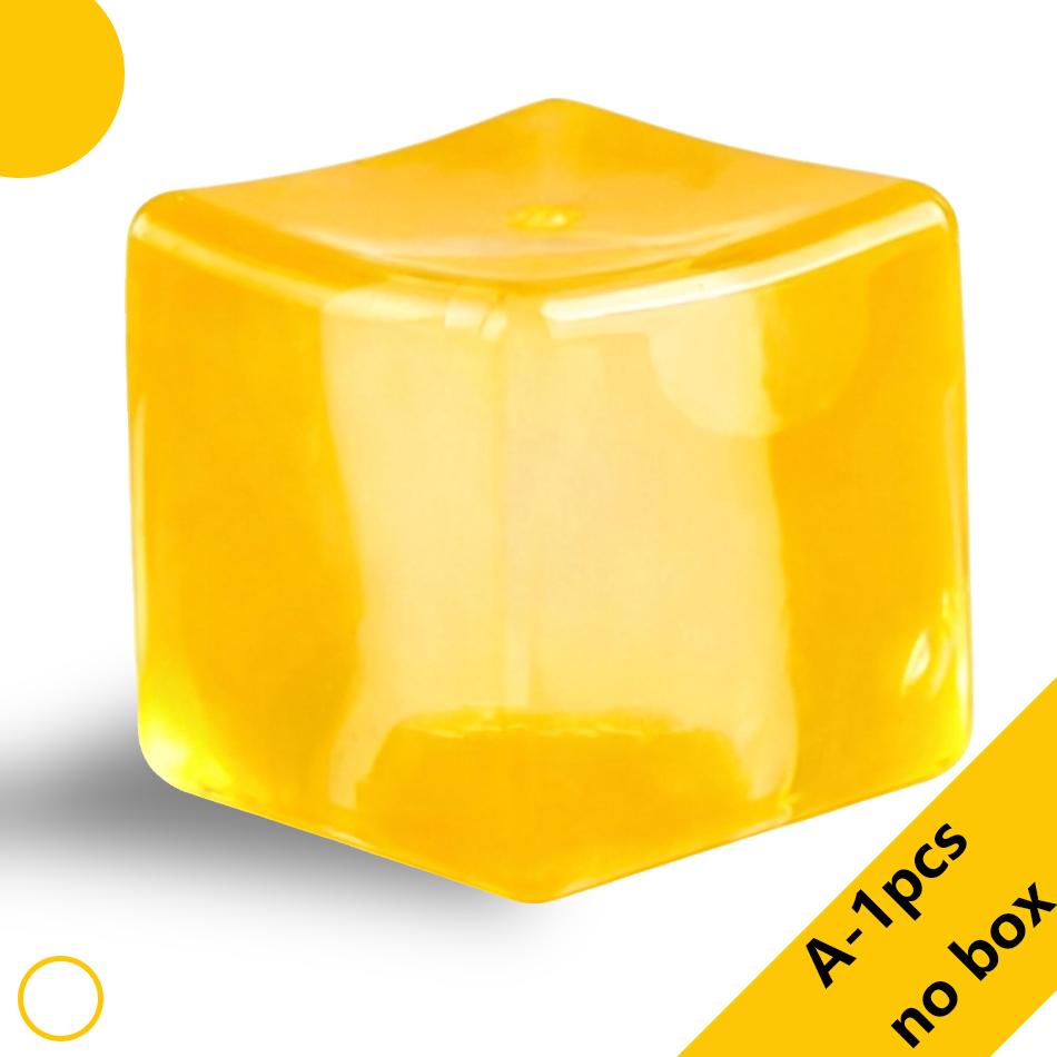 Spielzeug Spielzeug Spielzeug Schöner quadratischer Eis-Stressball Fidget Stressabbau Autismus Sensorisch Weich Knetbar Partygeschenke Geschenke für Erwachsene Kinder
