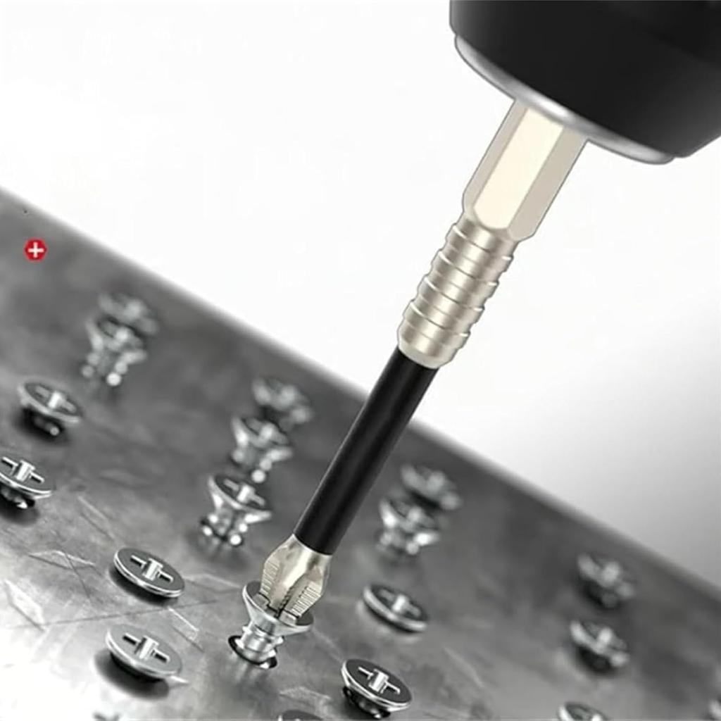 High-Magnetic Screwdriver Drill Bit Set, Anti-Slip Magnetic Electric Screwdriver Set,Strong Magnetic Durability Screwdriver Drill Bit Set, magnetic