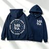 Autumn Men's Women's Hoodies Letter Maka Graphics Printing Unisex Fashion Pullover Long Sleeves Loose Casual Vintage Sweatshirts