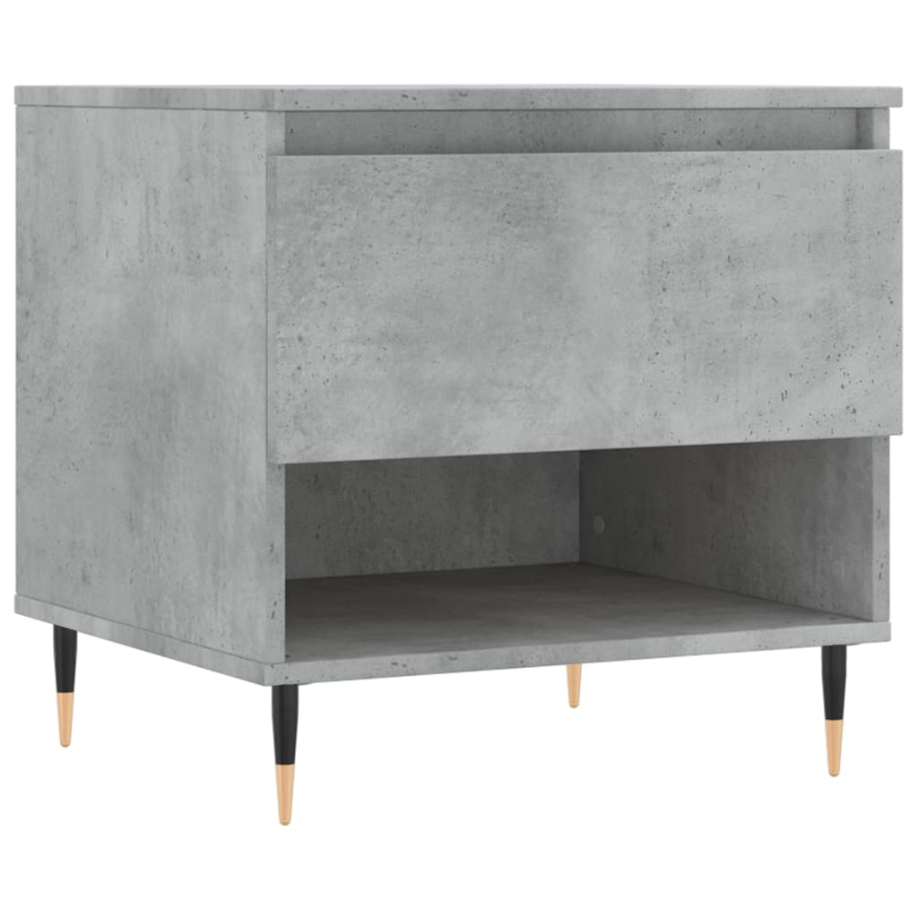 Coffee Table, Concrete Grey, 50x46x50 Cm