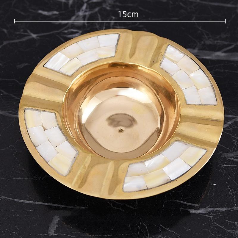 

Brass Jewelry Storage Box Ashtray Golden Swan Candlestick Candle Holder Apple Storage Jar Jewelry Organizer Make Up Organizer