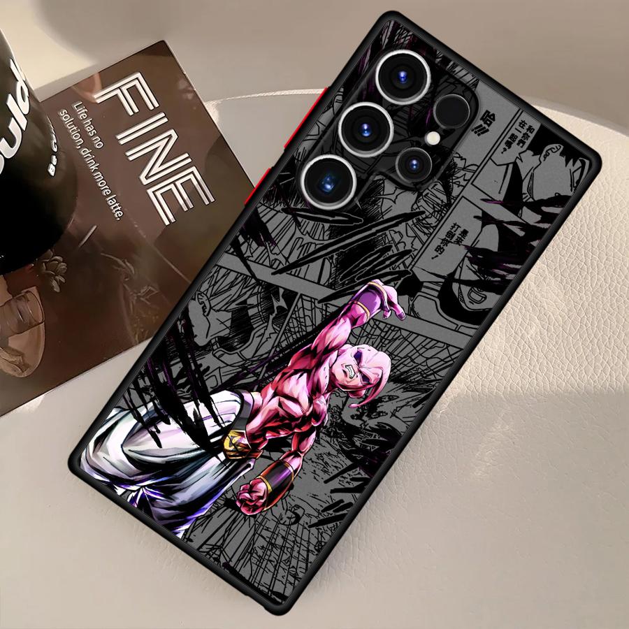 Dragon Ball Cool Majin Buu Case for Samsung Galaxy S21 S23 Ultra S9 S24 FE S22 Plus S25 Edge S10 S20 Back Phone Cover