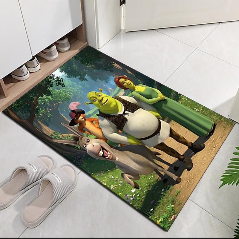 Shrek Bedruckter Teppich für Bürostuhl Wohnzimmer Schlafzimmer Küchenraum Dekoration Geschenke