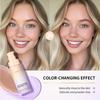 LakerainLight and Thin Color-changing Foundation,photosensitive Color Adjustment, Concealing Blemishes,long-lasting Makeup,  Nourishing the Skin
