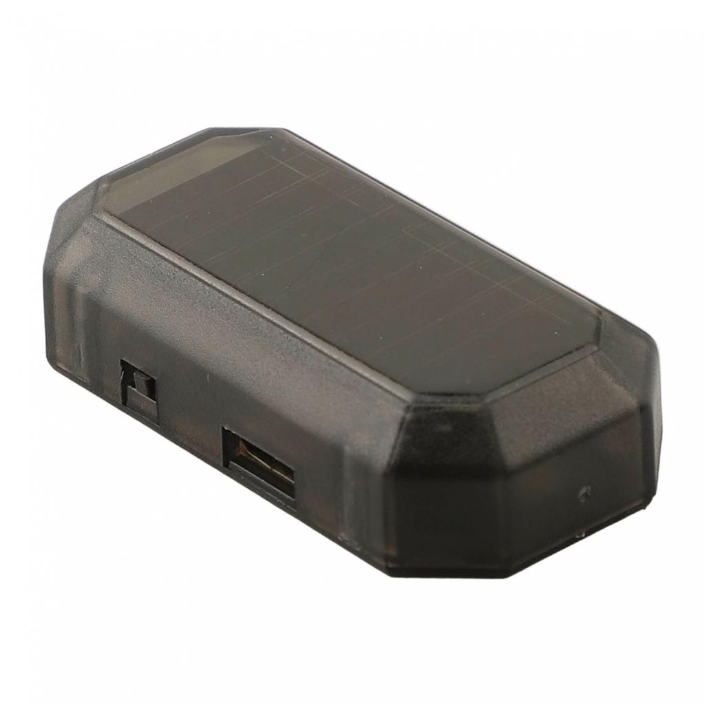 Sleek Black Finish Wireless LED Alarm Light for Automotive Security Solutions