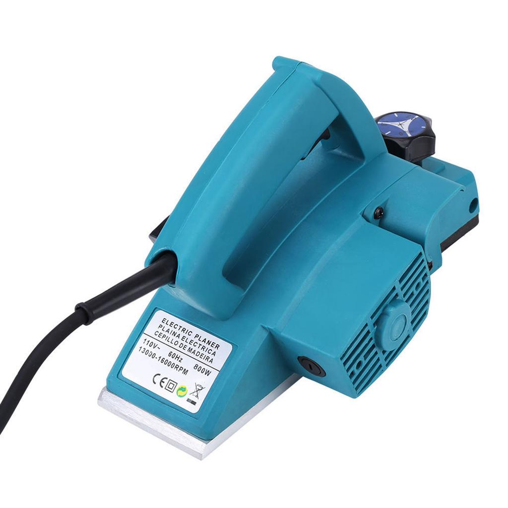Handhobel, tragbarer elektrischer Holzhobel, handgehaltenes Elektrowerkzeug für die Holzbearbeitung für Wohnmöbel, Holzhobel, Holzbearbeitungswerkzeug