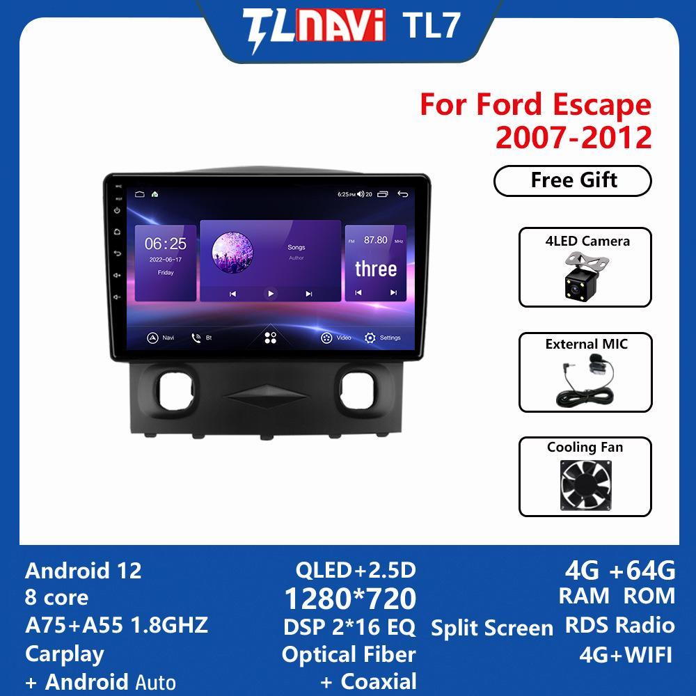 Ford Ecosport 2007-2012 Android Navigation System with Large Screen