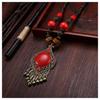 Landie Yunnan Tibetan Ethnic Style Bohemian Necklace Bead String Performance Pendant Accessories