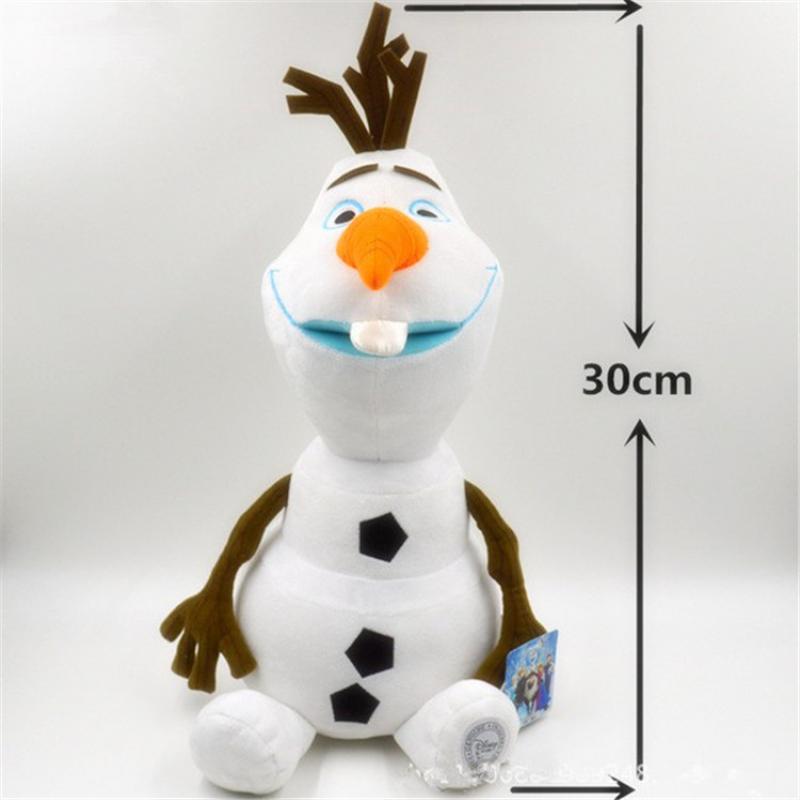 (Olaf-30cm) 40/50CM Frozen Disney Elsa Plüschpuppe Weichspielzeug Anna Olaf Kinder Umarmungsplüschtiere Geschenke