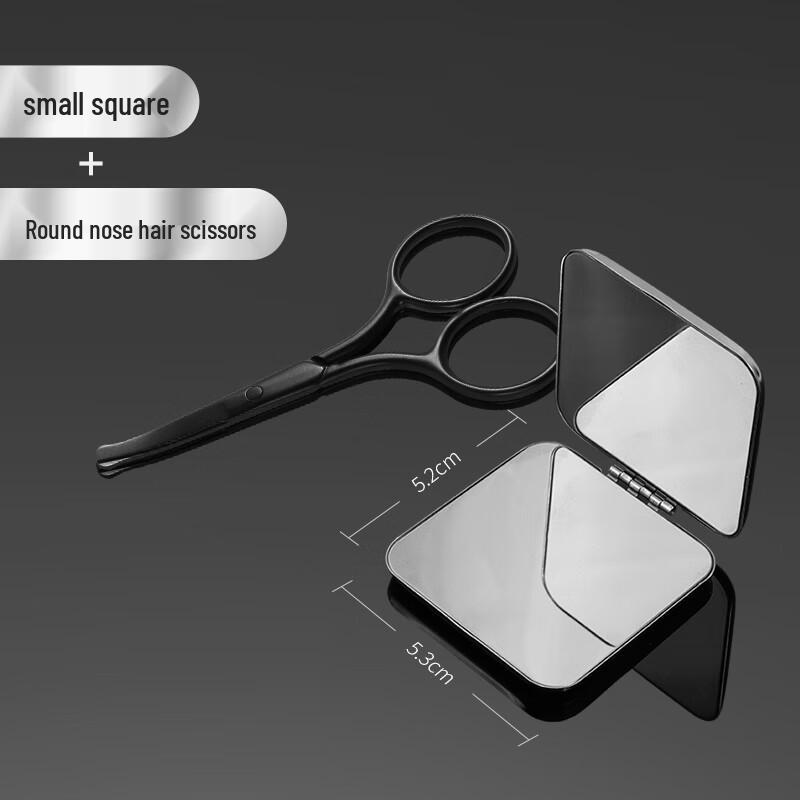 Men s Portable Stainless Steel Grooming Mirror