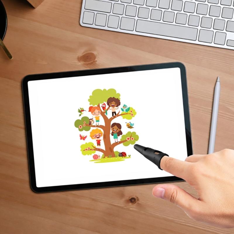 Stylusy pro dotykové obrazovky Silikonové prstové stylusy Vysoká přesnost Citlivost Vhodné pro telefon/iPad/Android tablety