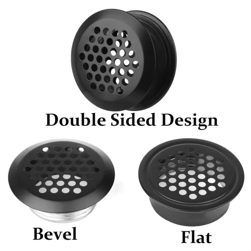 Dual Panel Installation Wardrobe Shoe Cabinet Air Vent Ventilator Grille
