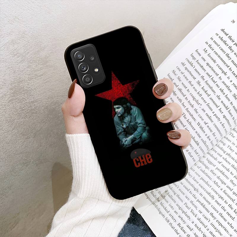 Che Guevara Rauchen Guevara Zigarre führer Telefon Fall Für Samsung Galaxy A02 A12 A21 A22 A32 A41 A42 A51 A71 A72 Shell