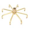 8 Holes Fountain Nozzles Brass Windmill Rotating Fountain Water Spray Head for Rockery Fish Pond