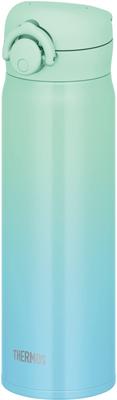 Thermos Water Vacuum Insulated Mobile Mint Removable Spout for Easy Lightweight Stainless Steel Bottle, Mug, 500ml, Gradient, Cleaning, Type,