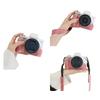 Elegant PU Leather Half Camera Case Bag Cover with Easy Battery Access