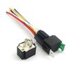 High Quality 12V DC 4 Pin Car Automotive Fused Relay 30A Normally Open Relais 40A Fuse With 4pin/5Pin  Backrest