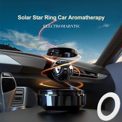 Ornements solaires pour voiture, rotation automatique, parfum de voiture, désodorisant, décoration intérieure, 1 pièce, comprimés d'aromathérapie