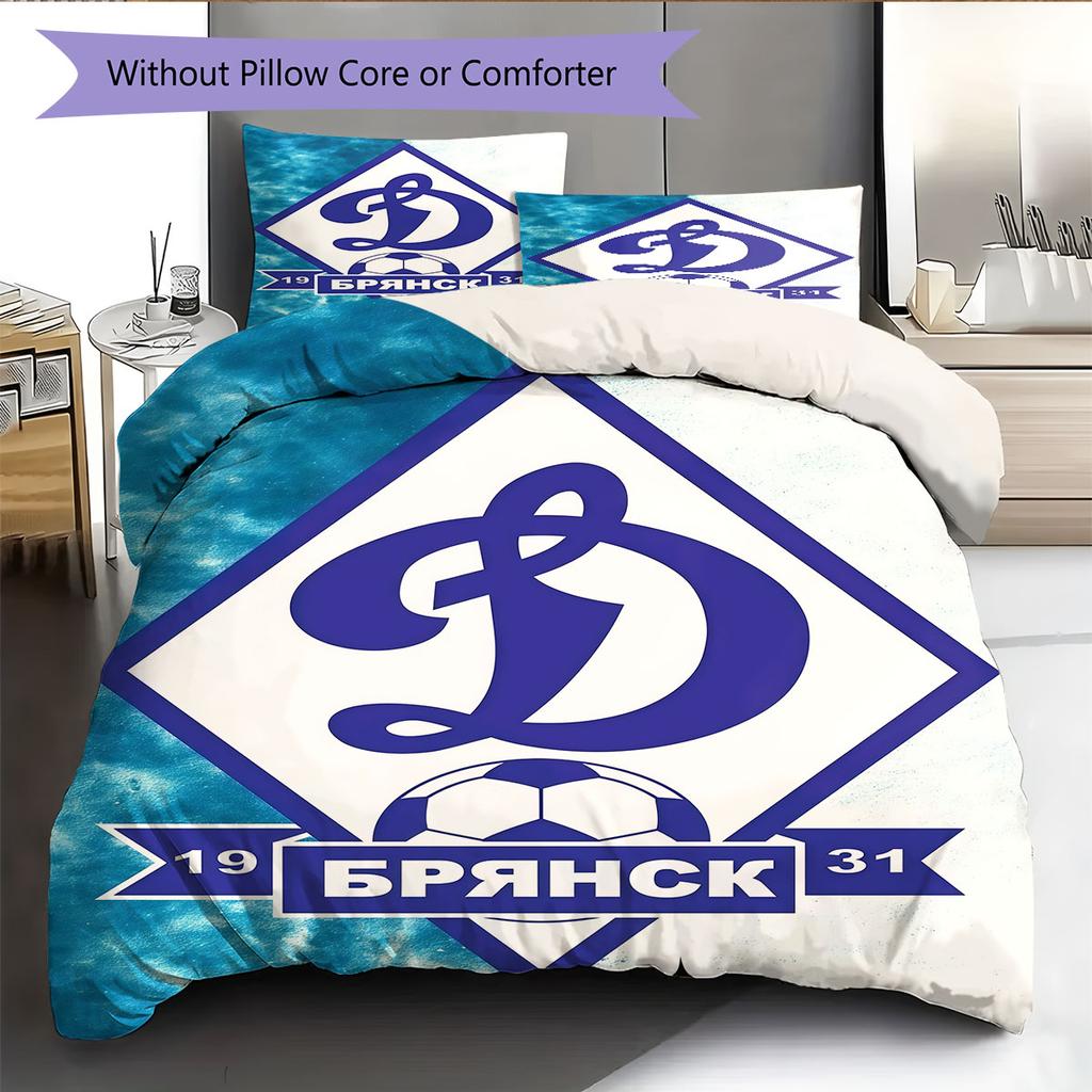 Dynamo Moscow Roar Bedding Quilt Set Quilt Cover Pillowcase Home Decoration Birthday Gift (1 * duvet cover + 2 * pillowcase, without core)