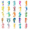 50 Seahorse Cartoon Stickers: Creative DIY Diary & Phone Case Decor, Waterproof