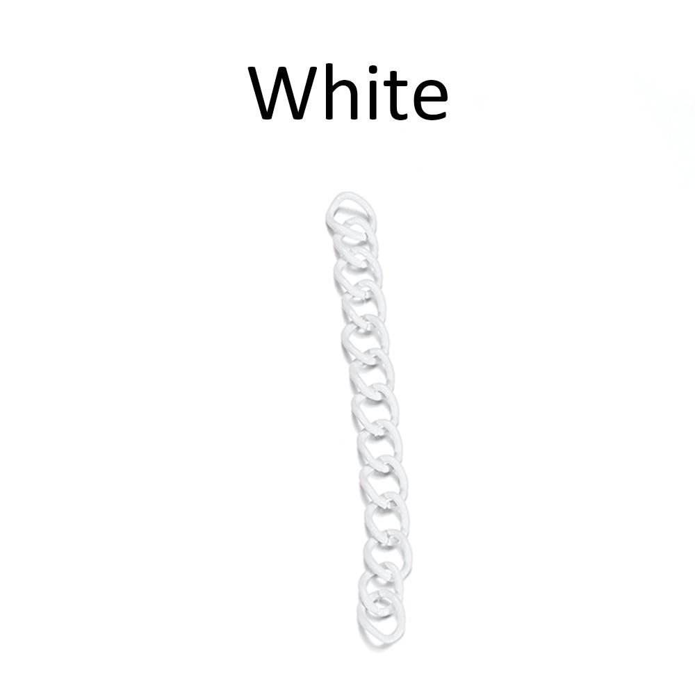 30pcs 4.5cm Colourful Necklace Extension Chain Bulk Bracelet Extended Chains Tail Extender For DIY Jewelry Making Supplies