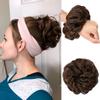 Dámská móda Ležérní drdoly Kudrnatý chignon Vlasové doplňky Elastické Syntetické vlákno Vlasové příčesky Vhodné pro každodenní nošení