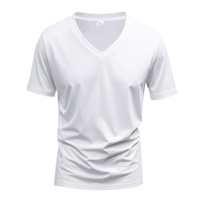 Ανδρικό Καλοκαιρινό Αθλητικό T-Shirt V-neck Γρήγορου Στεγνώματος