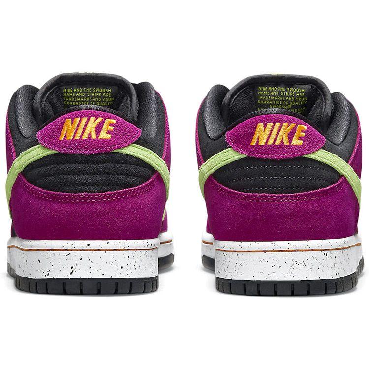 Nike Dunk Low Pro SB Red Plum Unisex Sneakers Purple Black Taxi BQ6817-501