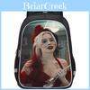 Harley Quinn Velkokapacitní Lehký Školní Batoh z Oxfordské Látky Pro Děti